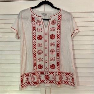 Lucky Brand Embroidered Top | Size: L